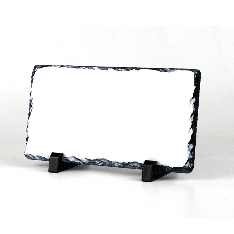 wholesale Sublimation stone slate Natural slate heat transfer stoneware painting