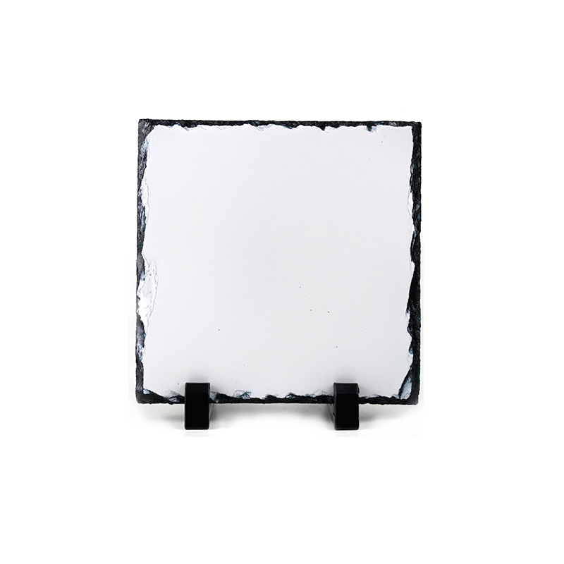 wholesale Sublimation stone slate Natural slate heat transfer stoneware painting