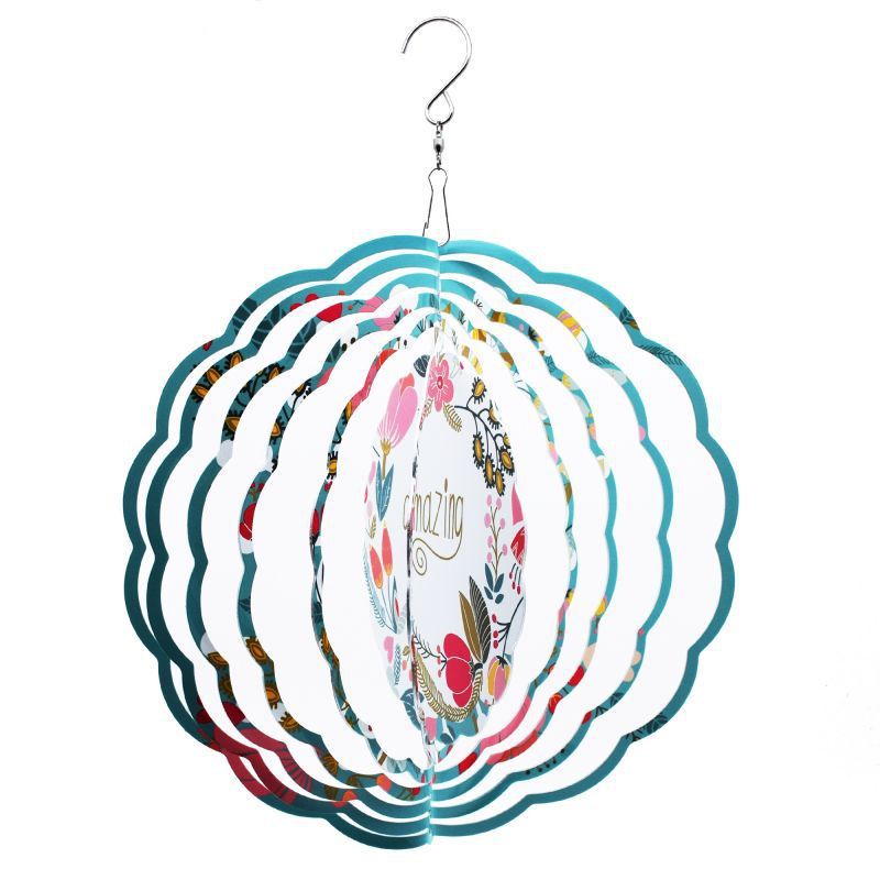 wholesale sublimation wind spinner 8 inch & 10 inch