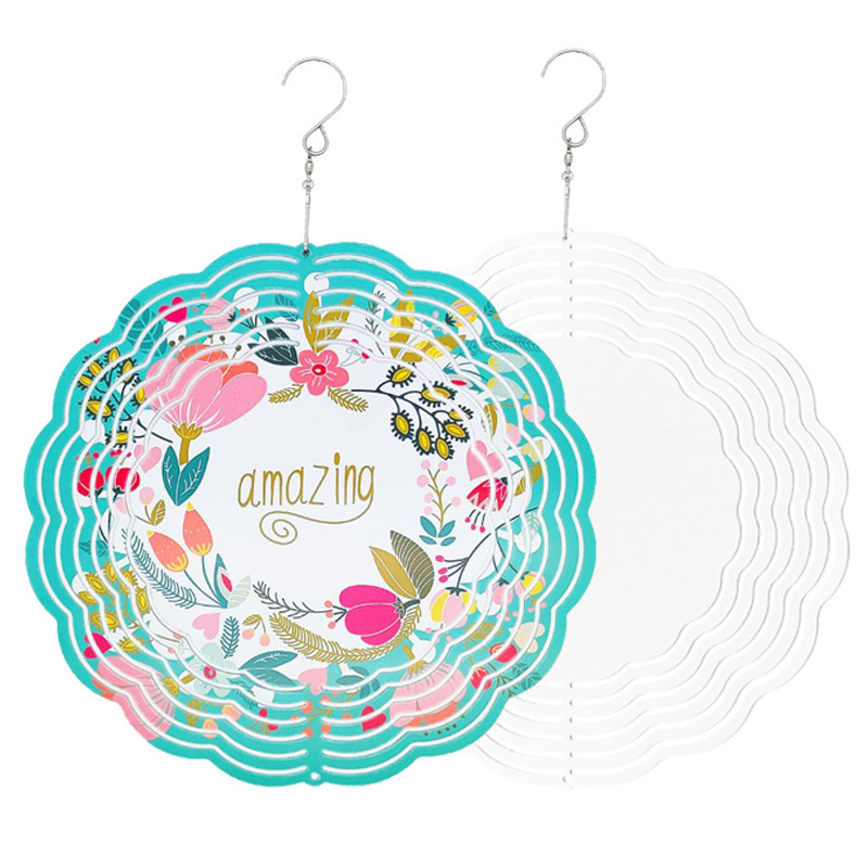 wholesale sublimation wind spinner 8 inch & 10 inch