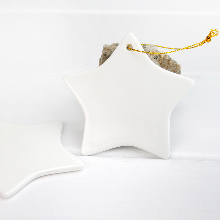RTS CHINA sublimation ceramic ornaments