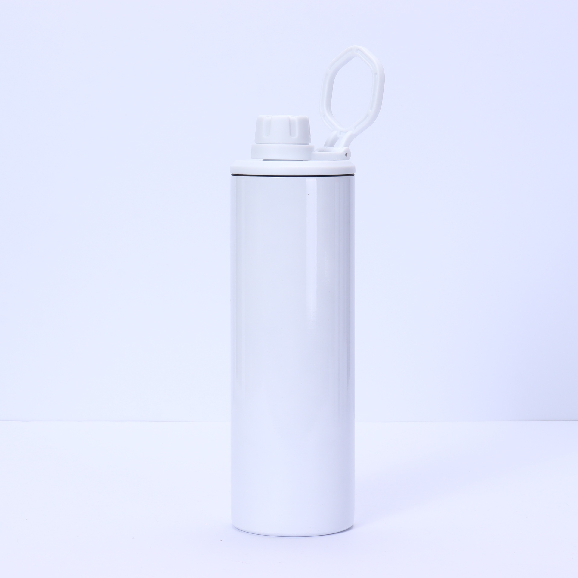 20oz sublimation skinny tumblers with colorful lids