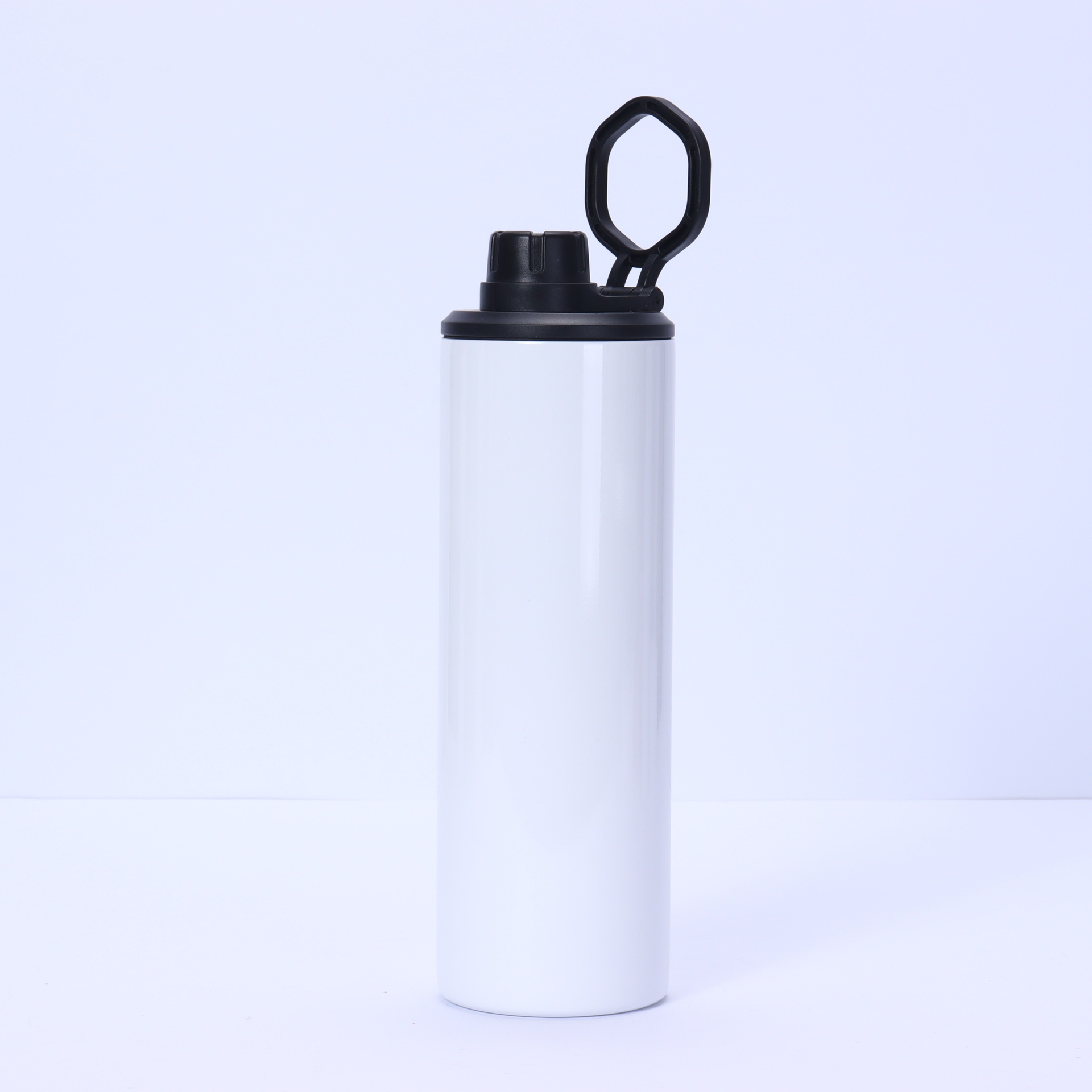 20oz sublimation skinny tumblers with colorful lids