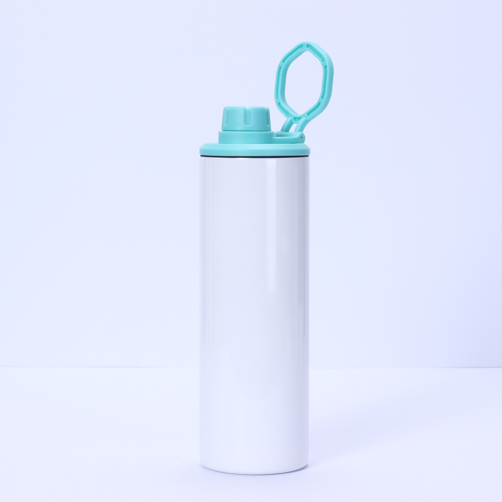 20oz sublimation skinny tumblers with colorful lids