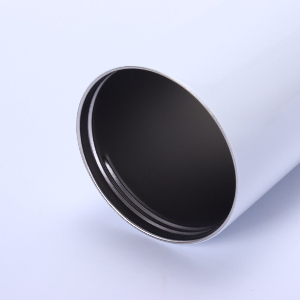 20oz sublimation skinny tumblers with colorful lids