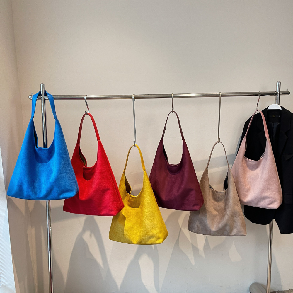 Vegan Suede blank shoulder bags for laser engrave or burning