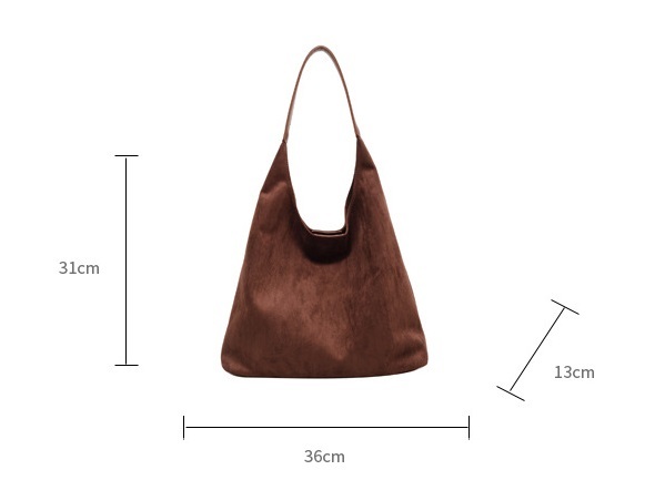 Vegan Suede blank shoulder bags for laser engrave or burning