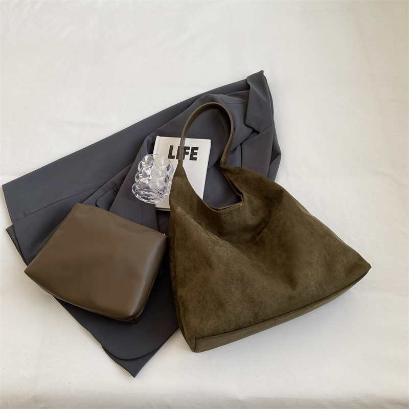 Vegan Suede blank shoulder bags for laser engrave or burning