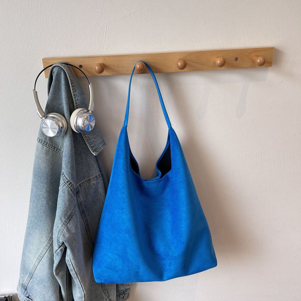 Vegan Suede blank shoulder bags for laser engrave or burning