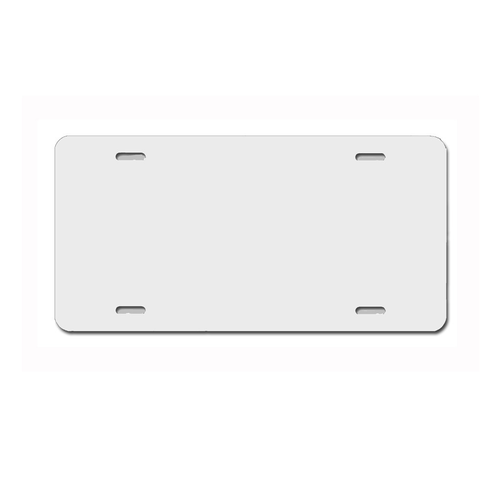 12" x 6"Sublimation Aluminum License Plate