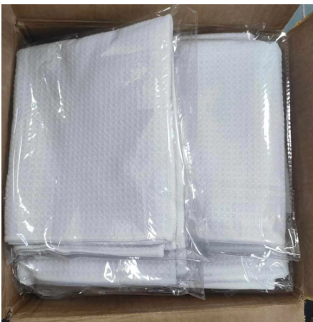 16"x24" Sublimation Blank Kitchen Towels - Microfiber Waffle Weave Dish Towels for Heat Press DIY - Ultra Absorbent Tea Towels Hand Towels for Personalized Gifts
