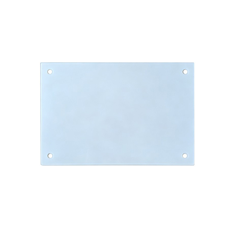 Sublimation Blanks Glass Photo Frame 20x30cm (7.85x11.8 in), Single-Side Coated Tempered Glass Picture Frame with 4 Pre-Drilled Holes, Personalized DIY Custom Photo Gift