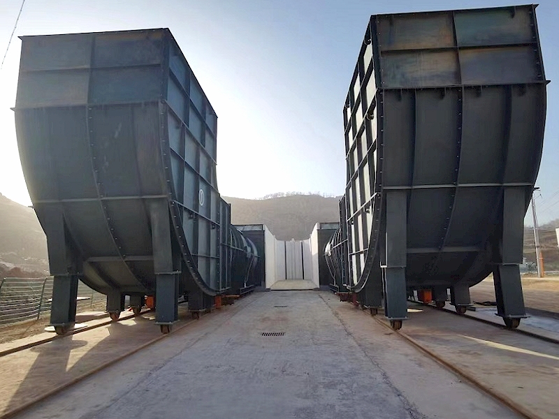 DK Series Mine Counter-Rotating Axial Ventilation Fan Description