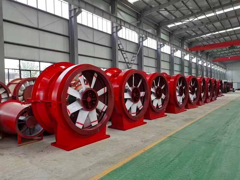 K Series Mine Axial Ventilation Fan Real shot photos