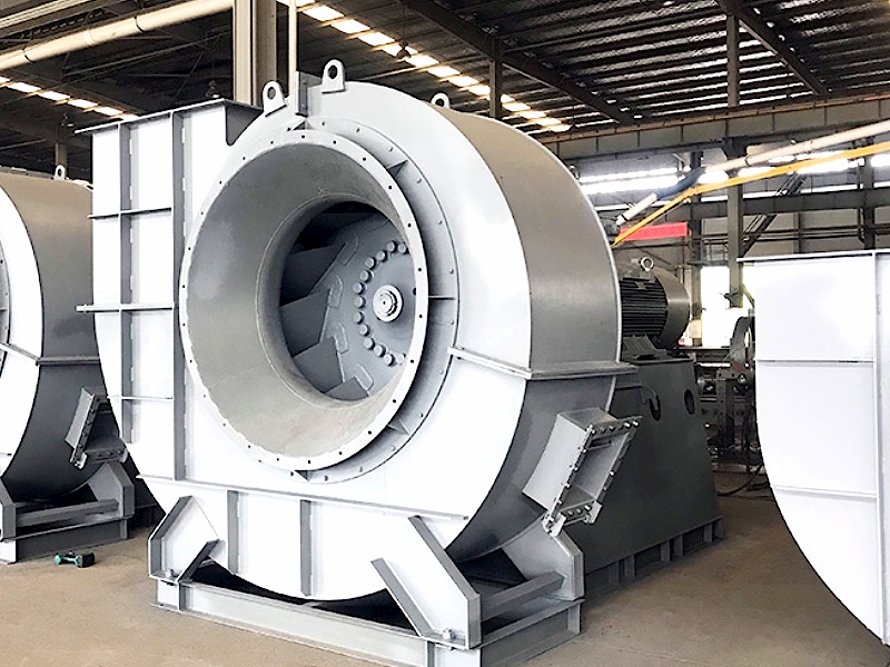 Stainless steel low-pressure high-volume centrifugal fan