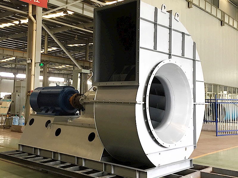 Low-pressure high-volume centrifugal induced draft fan Features