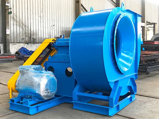 Ventilador centrífugo de tiragem induzida de baixa pressão e alto volume