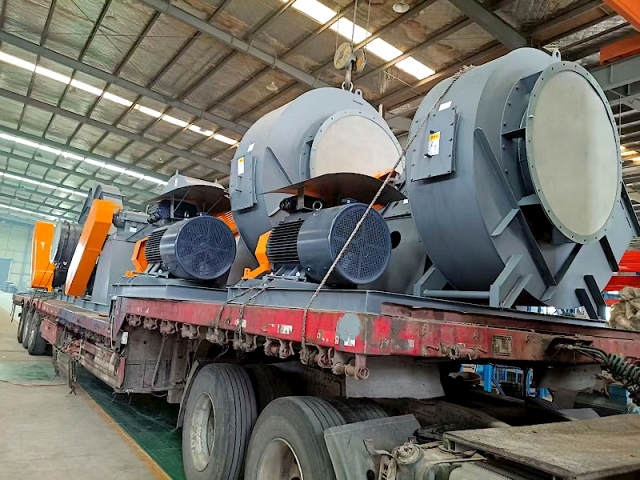 Ventilador de tiragem induzida para coleta de poeira