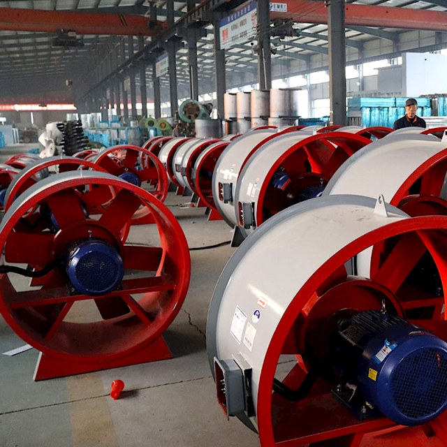 Ventiladores de ventilação para garagem subterrânea