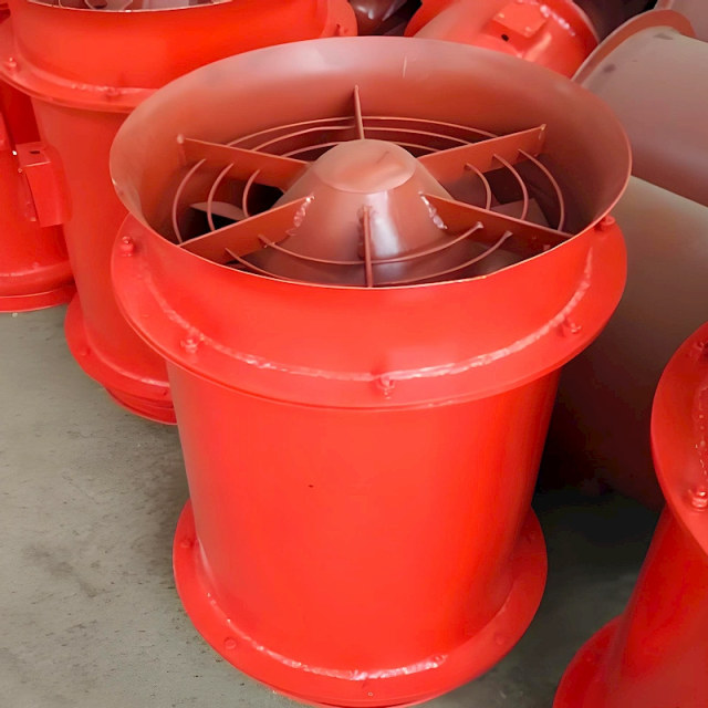 Ventilador de ventilação secundária para mina subterrânea de 15 HP, 20 HP e 25 HP