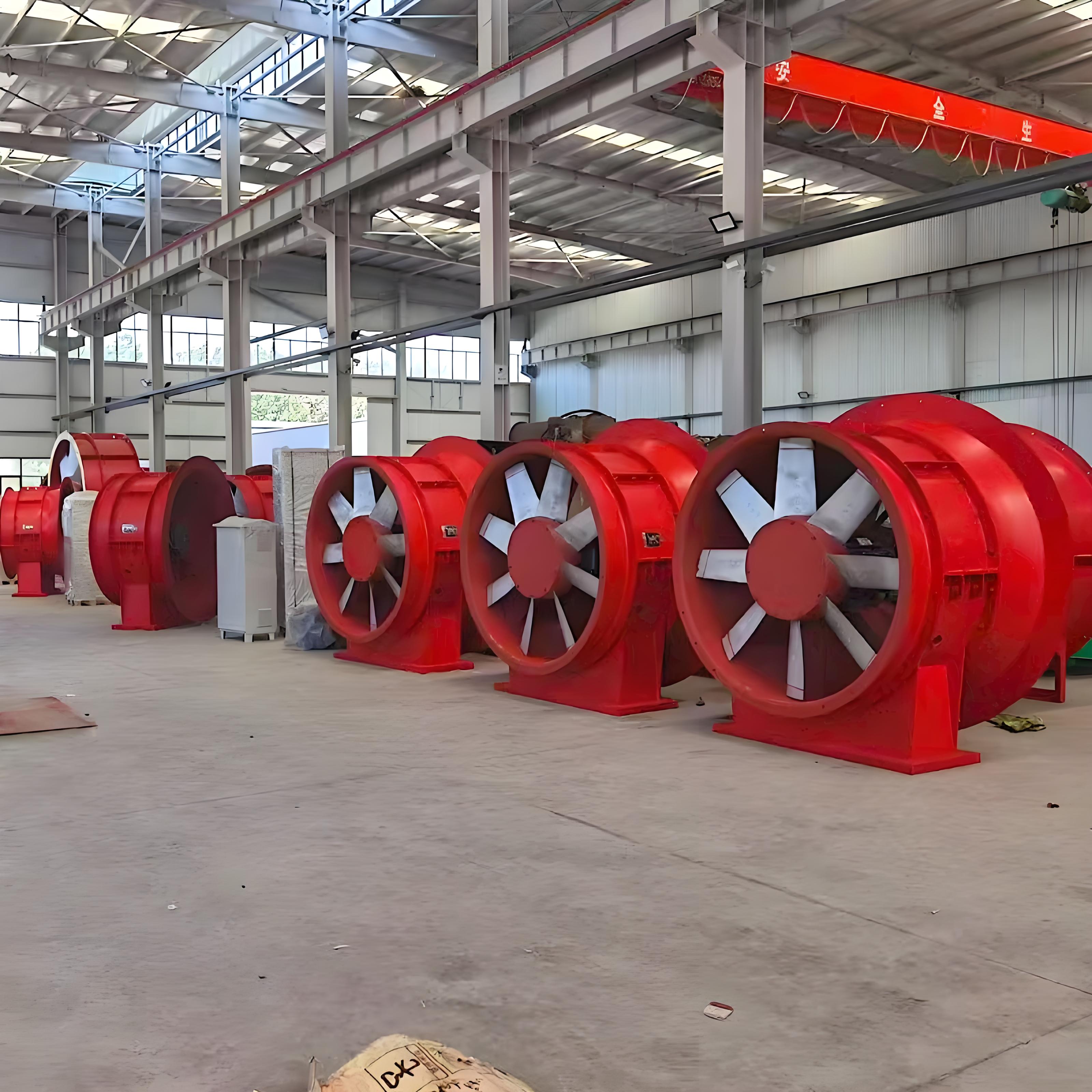 90kW 120HP Explosion-Proof Mining Ventilation Fan