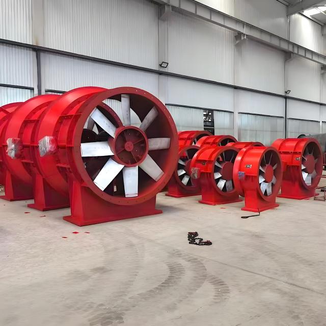 Ventilador de mina à prova de explosão de 75 kW