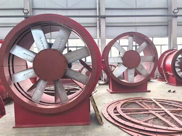 160kW 215HP 鉱山用軸流ファン
