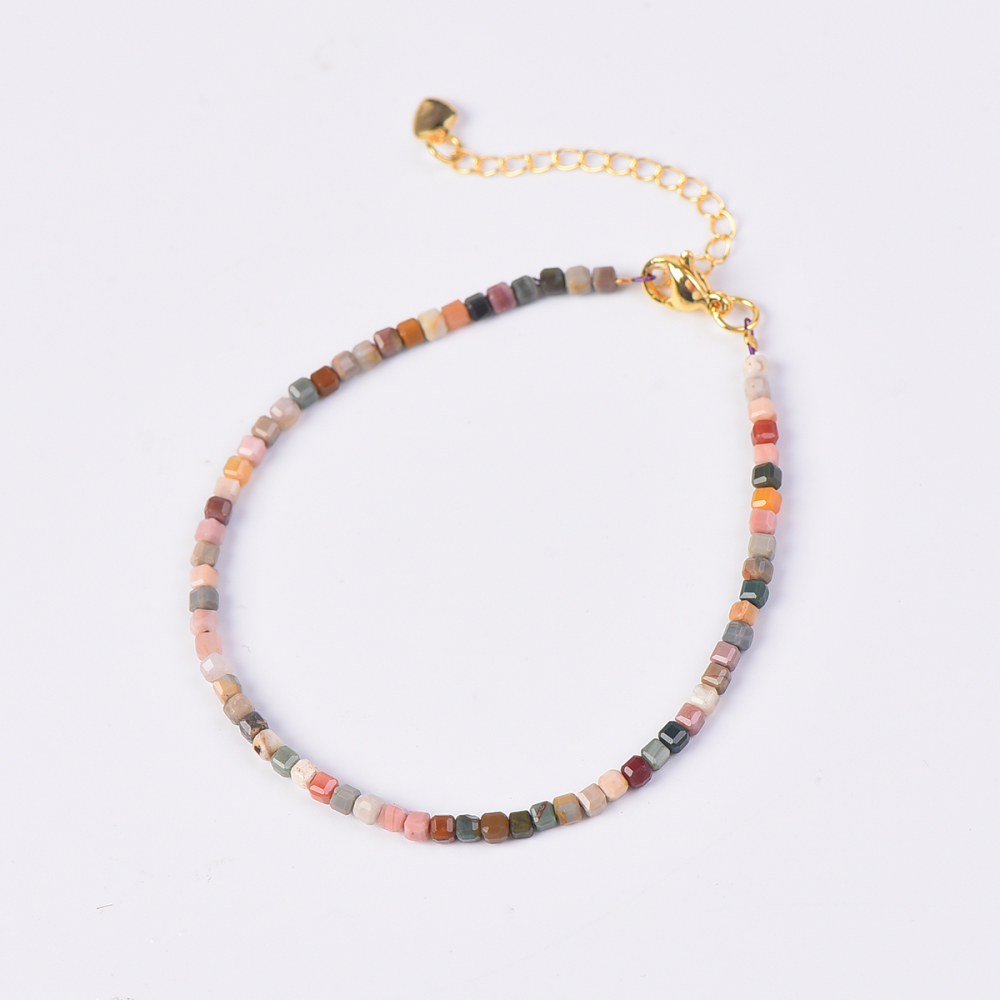 3mm Alashan Bracelet Natural Alashan Bracelet Square Men's Bracelet Beautiful Cute and Safe