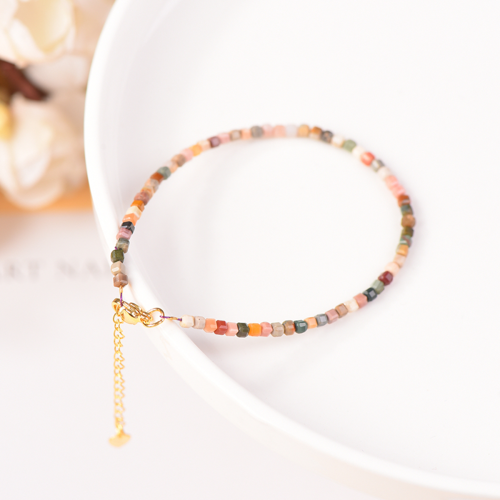 3mm Alashan Bracelet Natural Alashan Bracelet Square Men's Bracelet Beautiful Cute and Safe