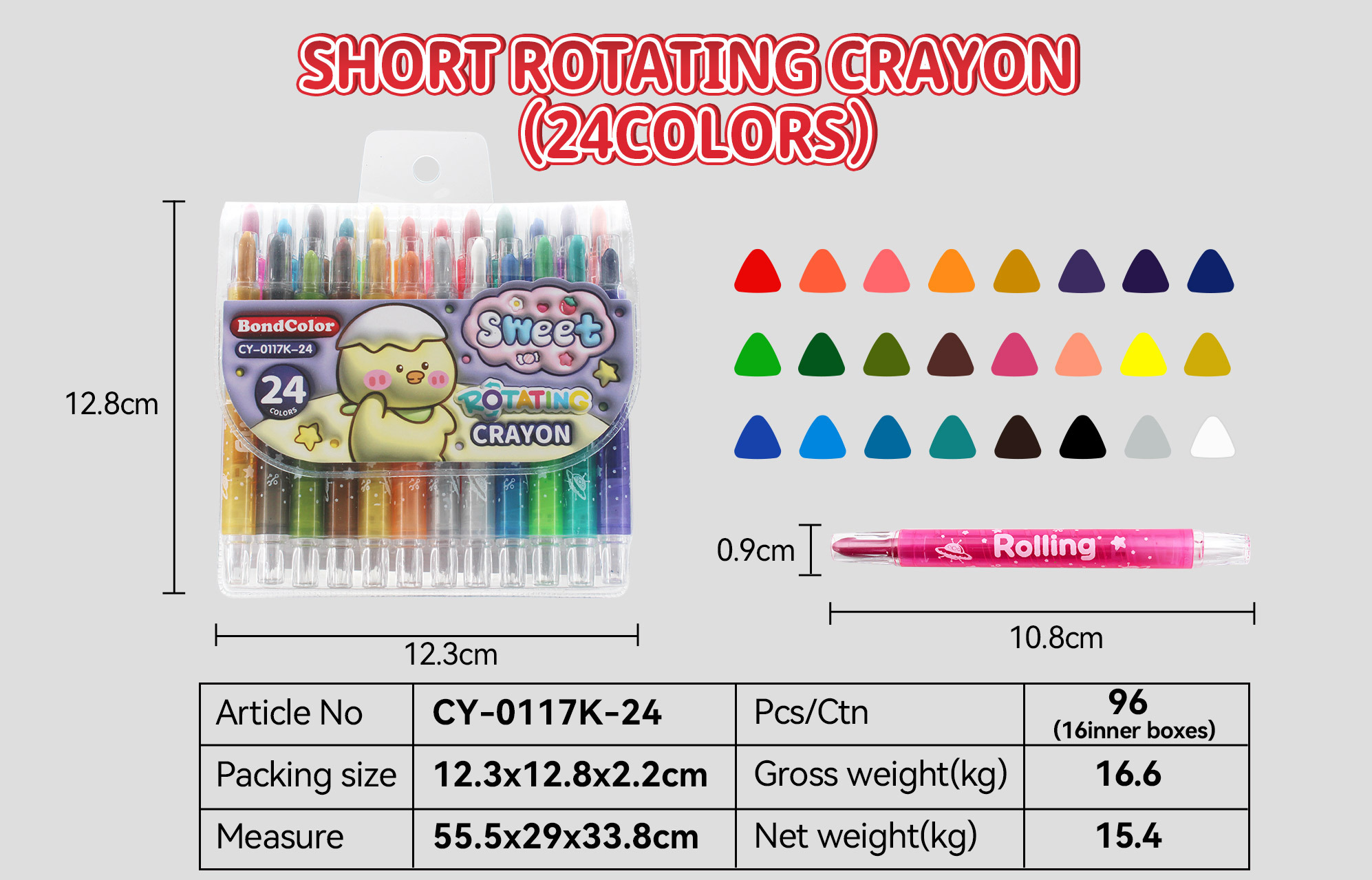 Rotating Crayon
