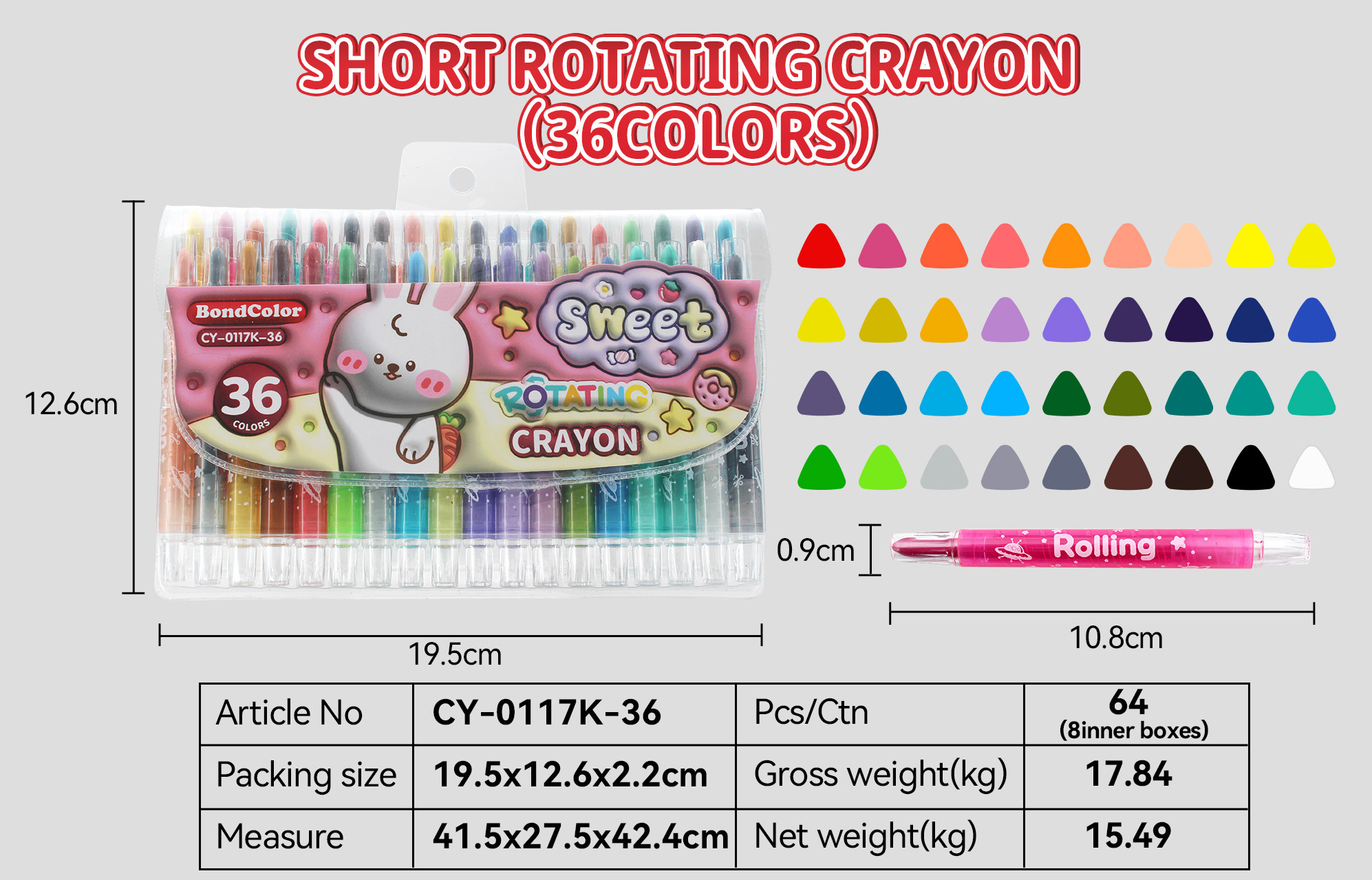 Rotating Crayon