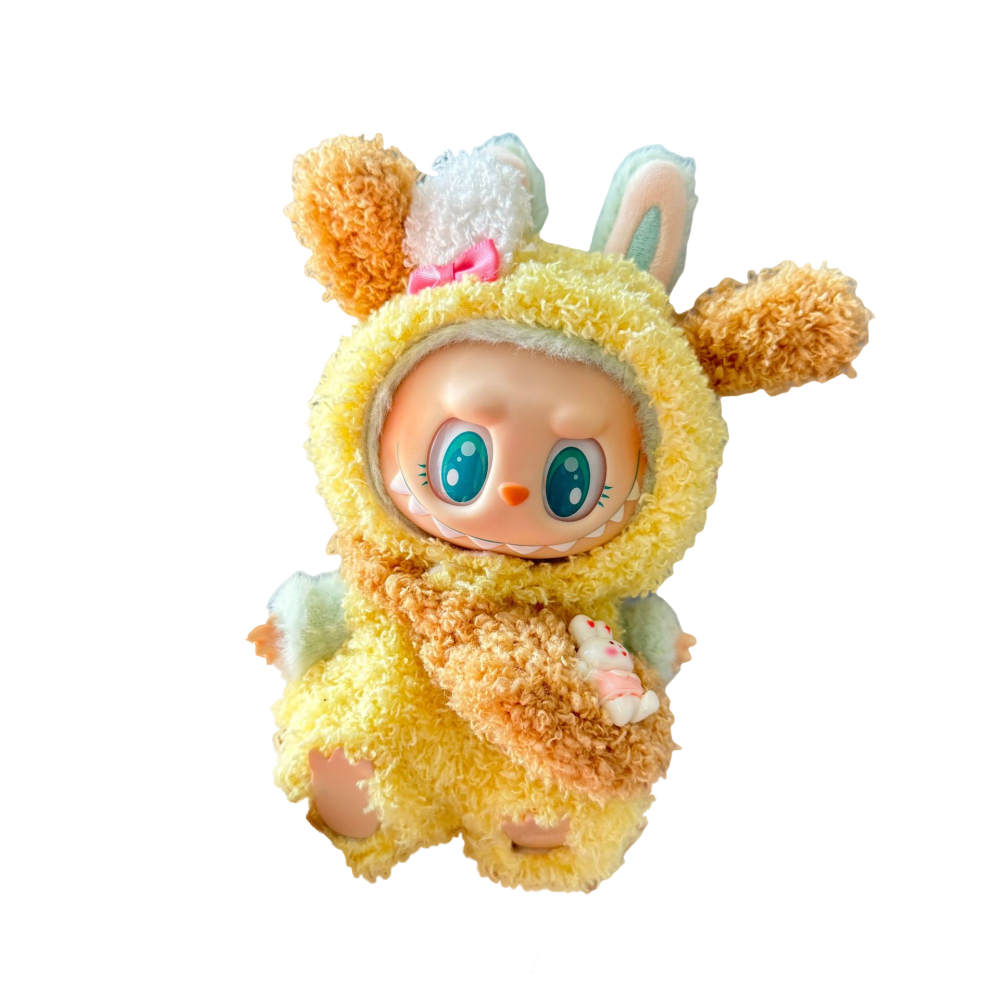 labu clothes Yellow puppy chef