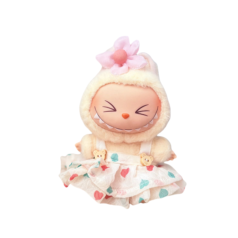 labu clothes Love heart suspender skirt