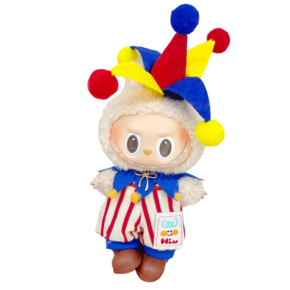 Labu Circus Clown Costume Set fits 10/15cm Labu Doll