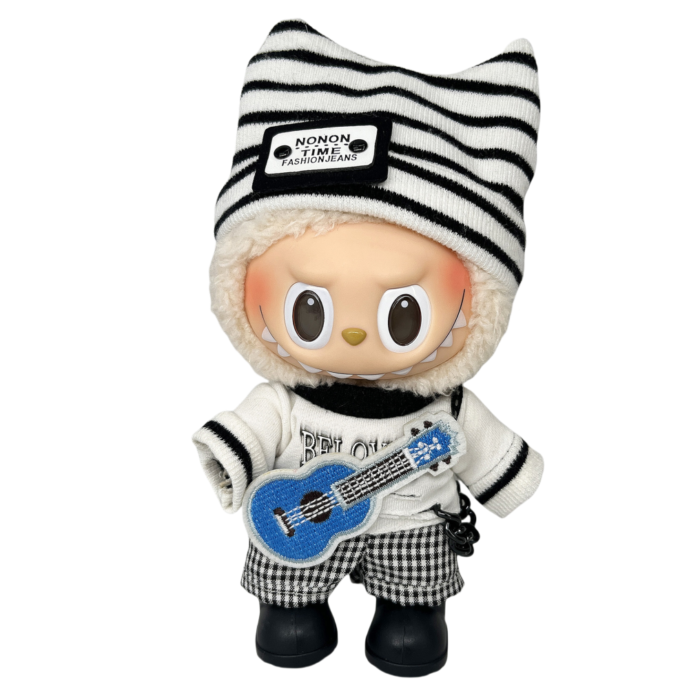 Labu Rockstar Outfit Set, fits 10/15cm Labu Doll