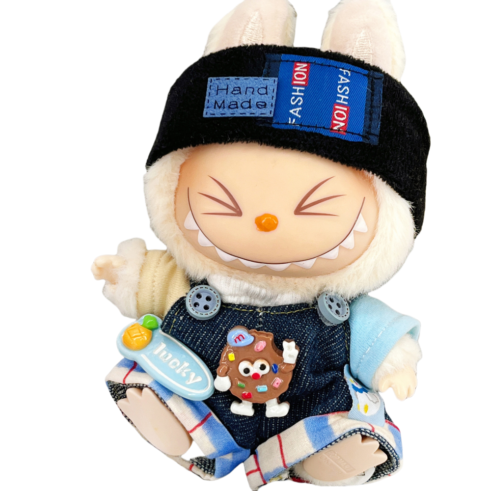 Cool & Cute Trendy Doll Outfit Set, Fits 10/15cm Labu Doll