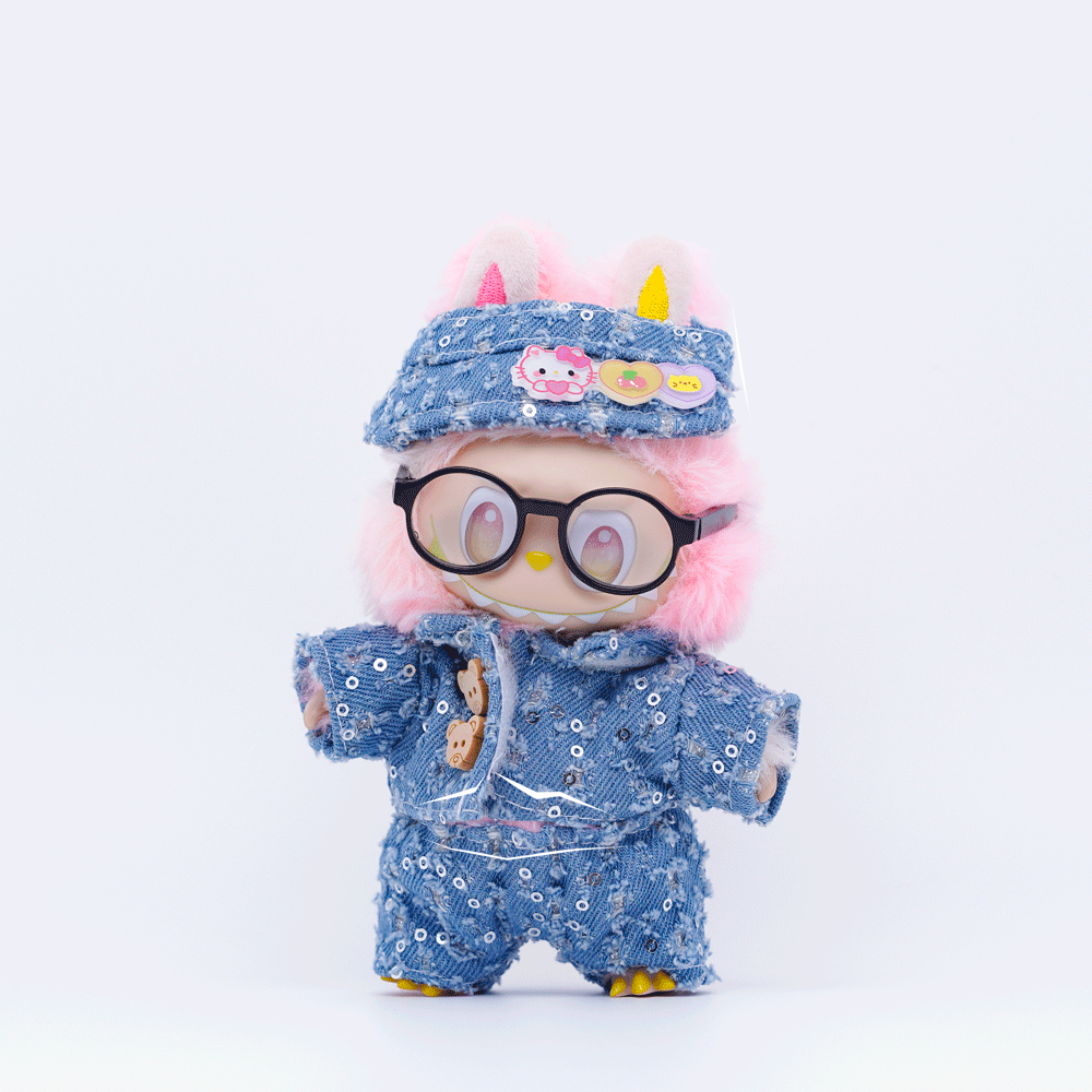 Labu Sweet Glam Denim Set, fits 10/15cm Labu Doll