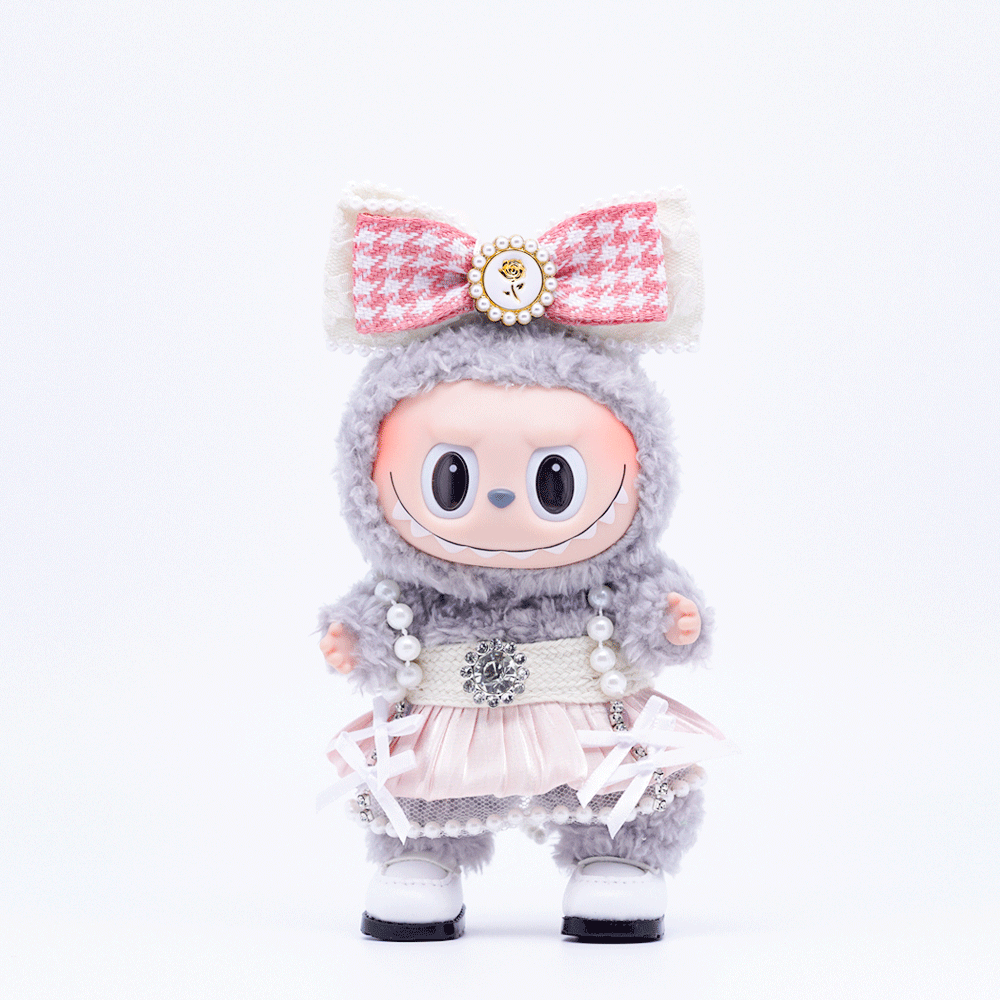 Chanel-Style Outfit Set, fits 10/15cm Labu Doll