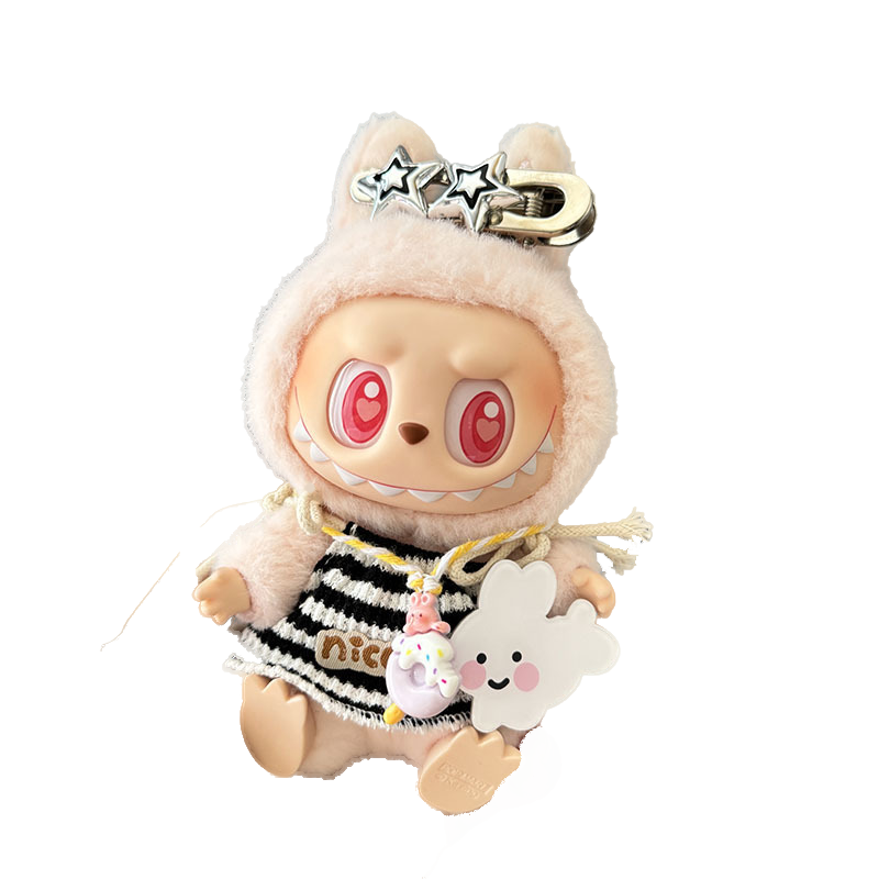 Labu Beach Vacation Outfit Set, fits 10/15cm Labu Doll