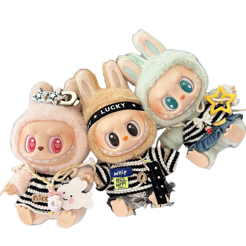 Labu Beach Vacation Outfit Set, fits 10/15cm Labu Doll