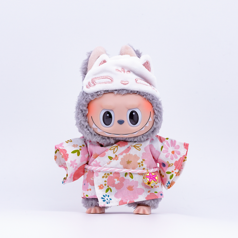 Labu Japanese Kimono Dress Set, fits 10/15cm Labu Doll