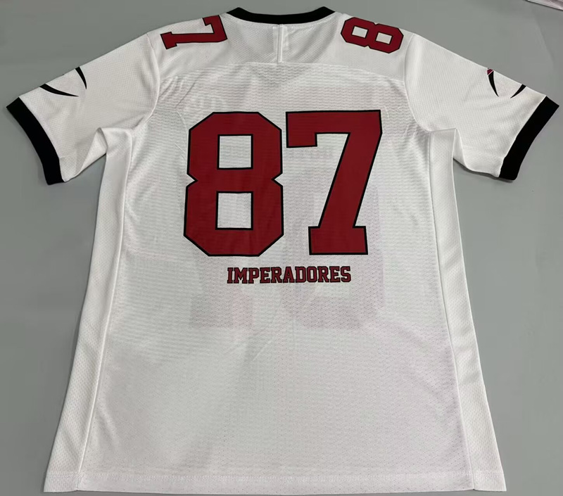 (S-4XL) 25-26 With No.87 Flamengo White Thailand Soccer Jersey AAA-5668