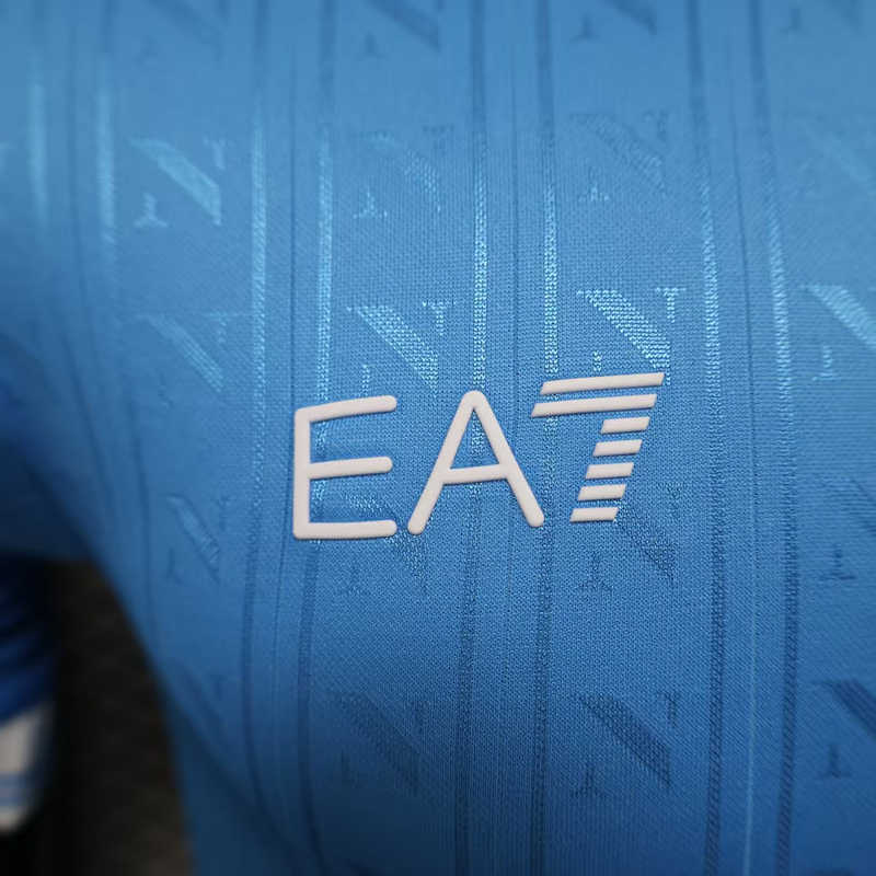 Player Version 2025-2026 Napoli Home Blue Thailand Soccer Jersey AAA-888