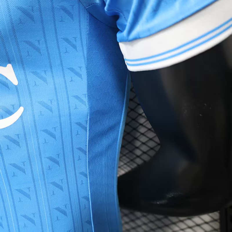 Player Version 2025-2026 Napoli Home Blue Thailand Soccer Jersey AAA-888