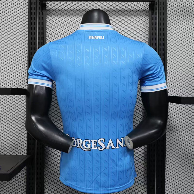 Player Version 2025-2026 Napoli Home Blue Thailand Soccer Jersey AAA-888