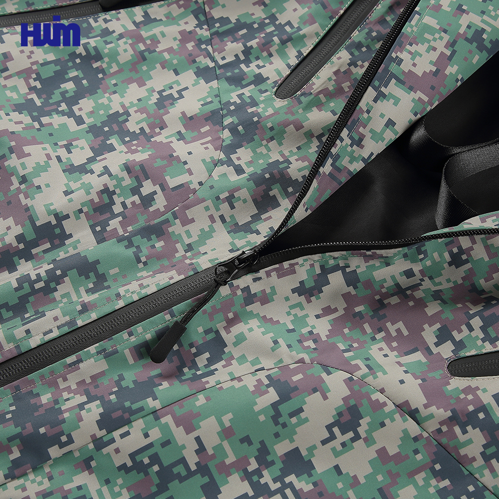 Custom Camouflage 3 - Layer Waterproof Lined Jacket,Custom Camouflage 3 - Layer Waterproof Lined Jacket