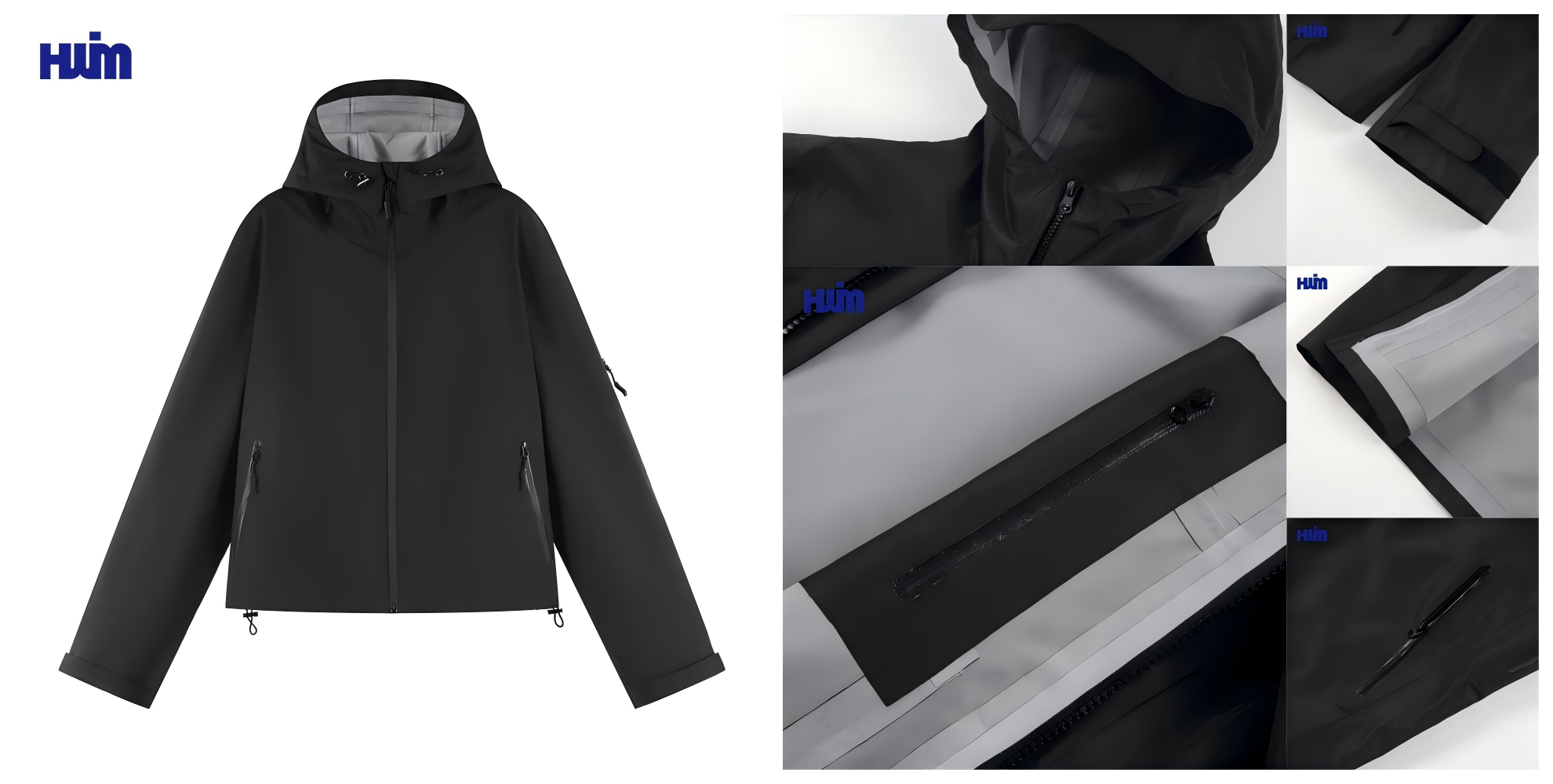 completed waterproof jacket