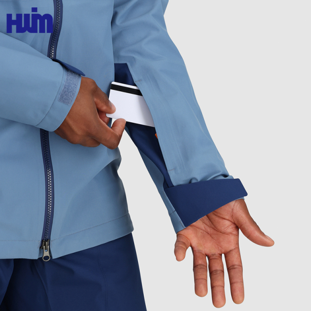 Custom Sustainable Hard Shell Jacket,20K Waterproof Sustainable Hard Shell Jacket | Recycled Polyester