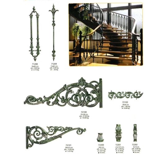 escalera de hierro