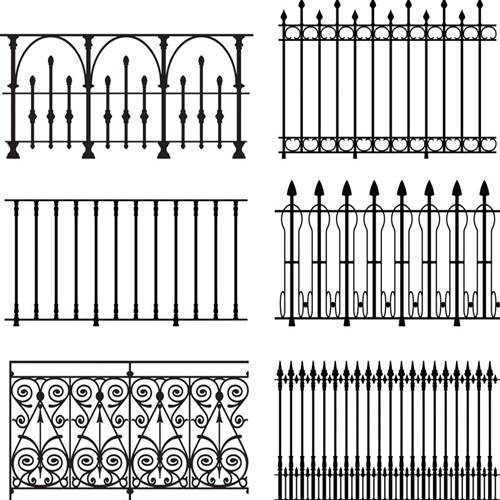 barandilla de balcón de hierro